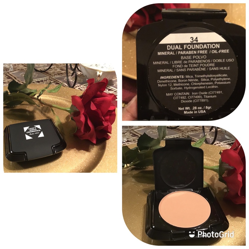 CJAYS Mega Mineral Dual Foundation- Rich Beige #34